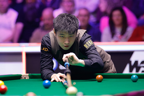 张安达火力全开6-2轻取赵心童,连续三年挺进英锦赛八强
